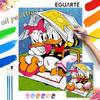 Oil Painting Digital Painting Art Kit Donald Duck Daisy Duck Handmade Diy Painting Home Decoration Gift