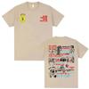 Bad Bunny Debi Tirar Mas Fotos DTMF Album Printed TShirt Unisex Casual Cotton Loose Vintage Hip Hop Gothic Style TShirt
