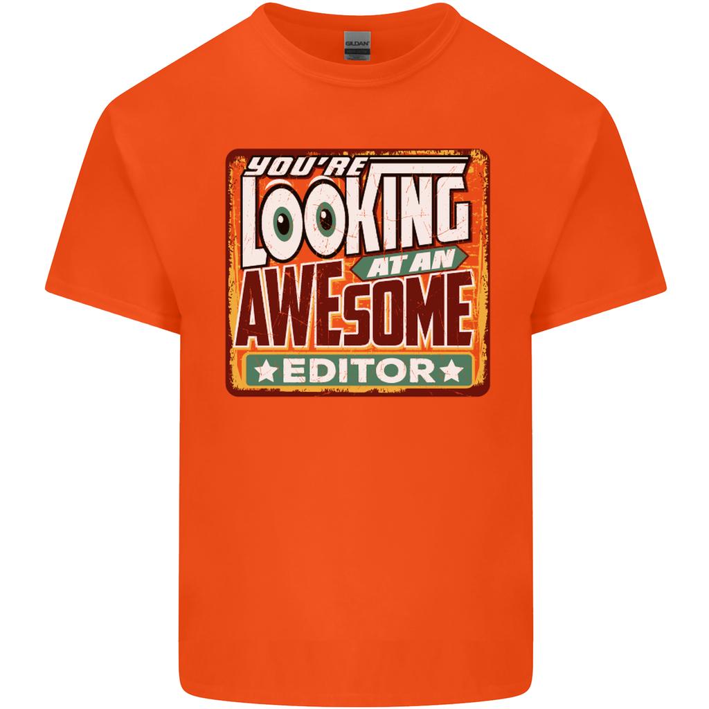 Youre Looking at an Awesome Editor Unisexs Light Cotton TShirt