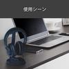 ELECOM Headphone Stand T-shaped Black HP-DSTBK