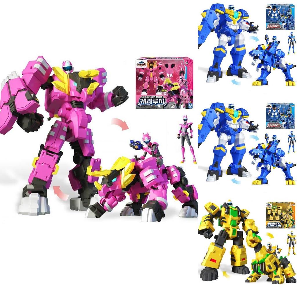 Mini Special Forces Toy Super Dino Power Mecha Transformation Robot For Boys