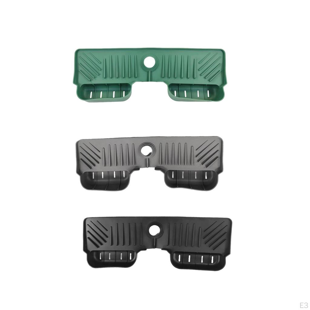 Silicone Sink Faucet Mat Behind Drip Drainage Reusable Protector Handle