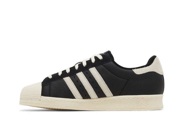 adidas Superstar 82 Core Black Cream White Men's Sneakers