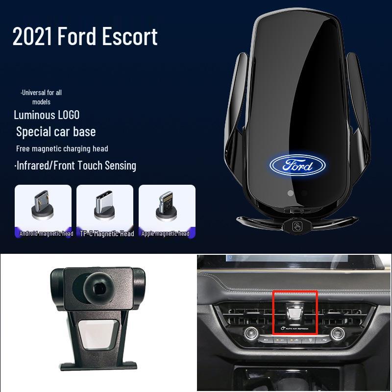 Magnetic Wireless Fast Charging Phone Holder for Ford Focus/Mondeo/Fiesta