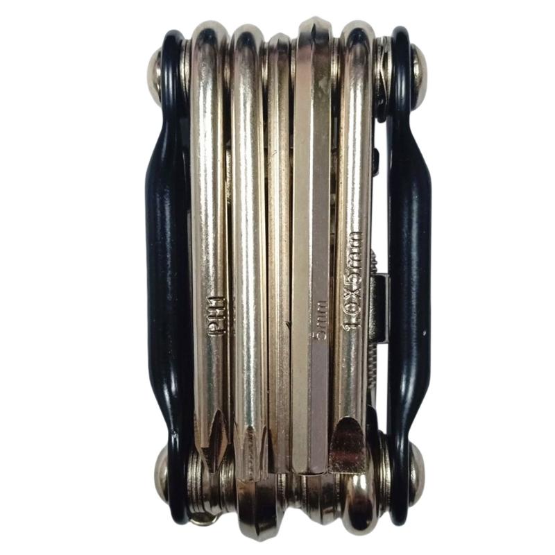 

Folding Hexagon Wrench Screwdriver Multifunctional Cycling Maintenances Tool Bikes Maintenances Tool Cyclings Tool чорний