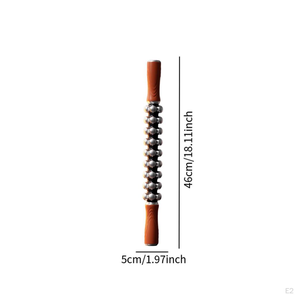 Fascia Massage Roller Bendable Handheld for Men Women Portable Full Body Tool Thigh