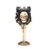 New Black and Silver Skull Ghost Claw Goblet Resin Stainless Steel Liquor White Wine Cup Halloween Bar Decoration