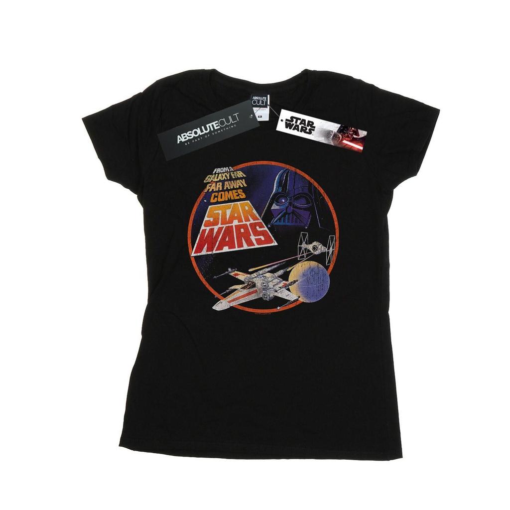 Star Wars Womens/Ladies From A Galaxy Far Far Away Cotton T-Shirt
