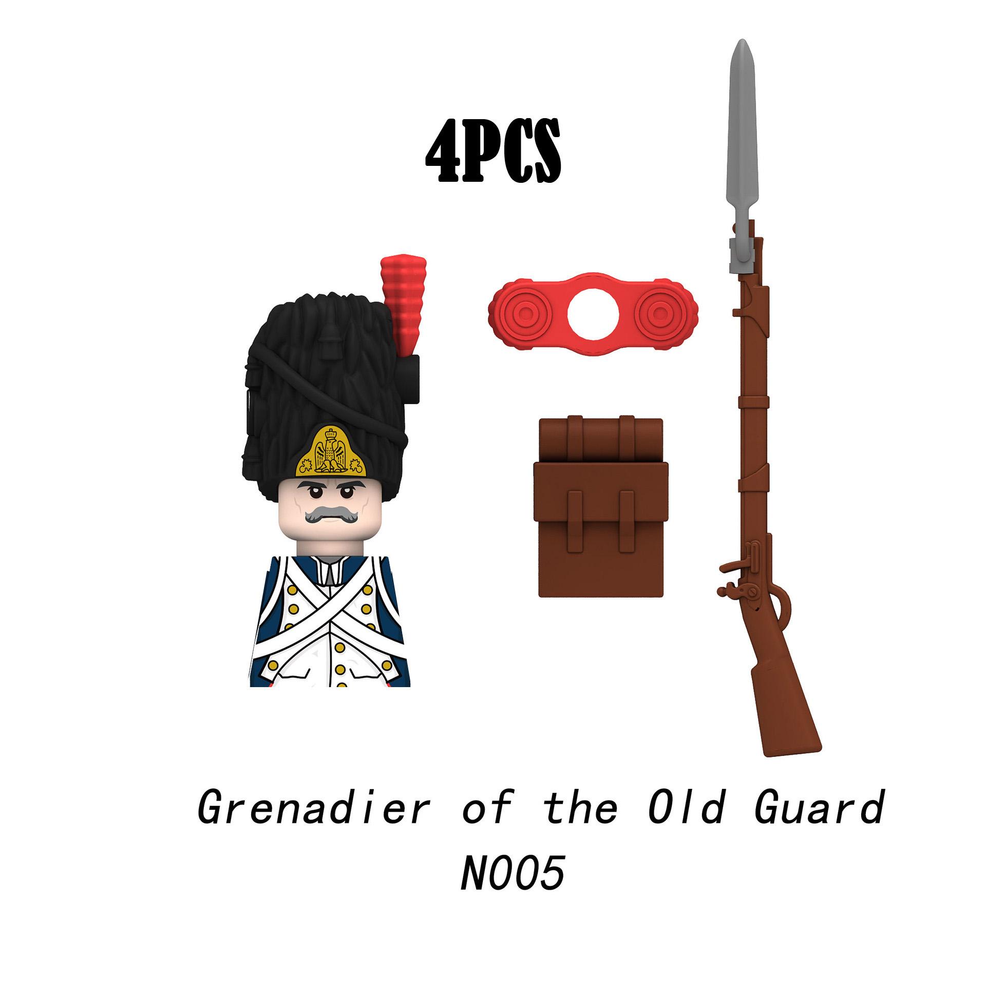 

Військові Наполеонівські війни Солдатики Будівельні блоки Друга світова війна Російська Британська армія Фігурки Гвардійська піхота Гармата Зброя MOC Цеглинки Іграшка для хлопчика