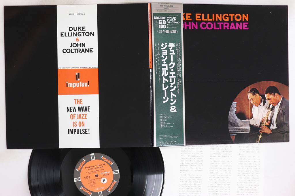 LP Schallplatte DUKE ELLINGTON, JOHN COLTRANE - Duke Ellington & John Coltrane SGD3,A30 IMPULSE 1991 Japan Obi Jazz Gebraucht