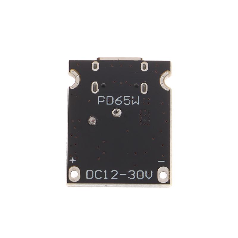 Type-C Interface Dc12-30V Mini 65W Multi-Protocol Fast Charging Module Supports Pd2.0/Pd3.1Pps Output Protocol