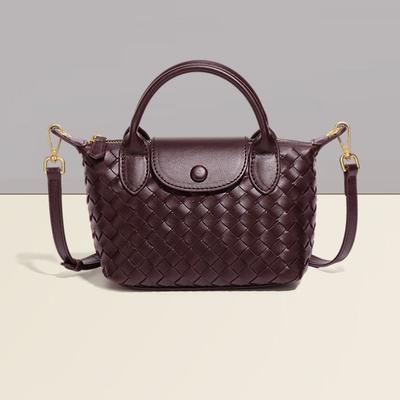 New Cross-border Hand-woven Women's Bag, High-end Ladies' Crossbody Bag, Shoulder Bag, Fashionable Bucket Bag for Commuting