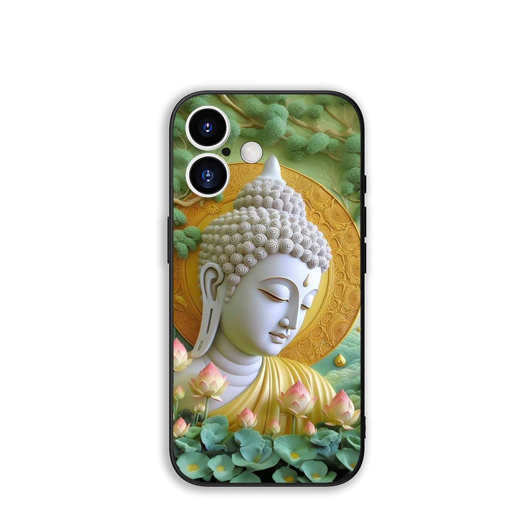 Phone Cover Lord Buddha Wallpaper Casing for Apple iPhone 16 15 14 Plus 13 12 Mini 17 Pro Max + ProMax 16E Air 15+ Case