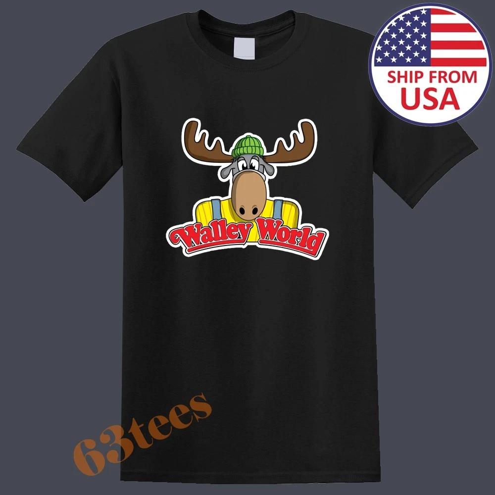 

Walley World Vacation Men s T-Shirt Women s Tee Top Unisex Black Size S to 5XL M