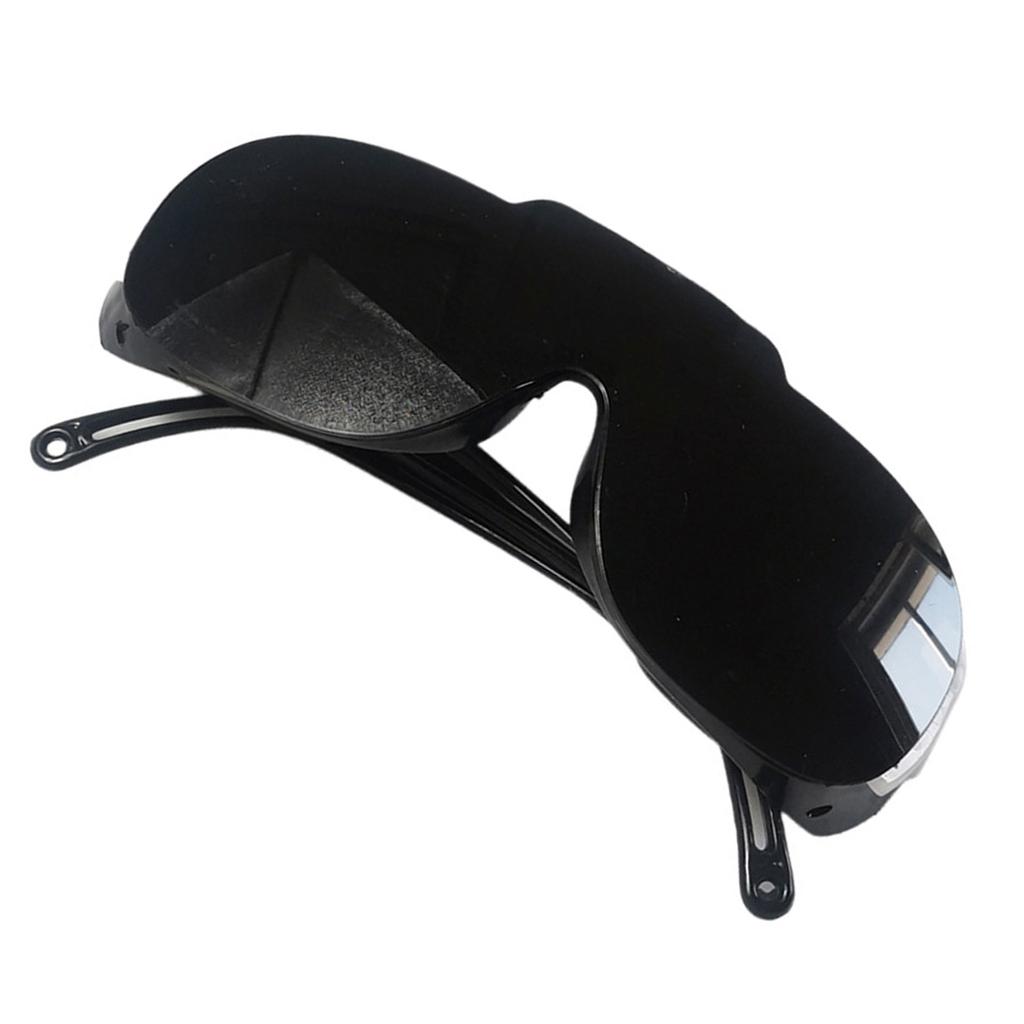ABS Flip Up Welding Safety Glasses With Antiscratch Lens Lightweight For Radiation Protective And Helmet Compatibility