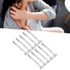 10Pcs with Pen Clip Back Scratcher Stainless Steel Itch Relief Tool Handheld Massager  Back Itching
