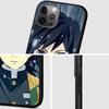 Pokrowiec na Apple Iphone 11 13 12 Mini 14 Pro Max Xr 7 8 + Se 2020 Xs 6 6s Plus 5 5s Czarny silikonowy pokrowiec na telefon Anime Giyuu Tomioka