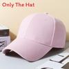 Classic Cotton Baseball Hat With Adjustable Fit For Casual Wear And Sunshade