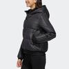 Adidas Neo Sporty Puffer Hooded Down Jacket Winter Women Jackets Black EI4411