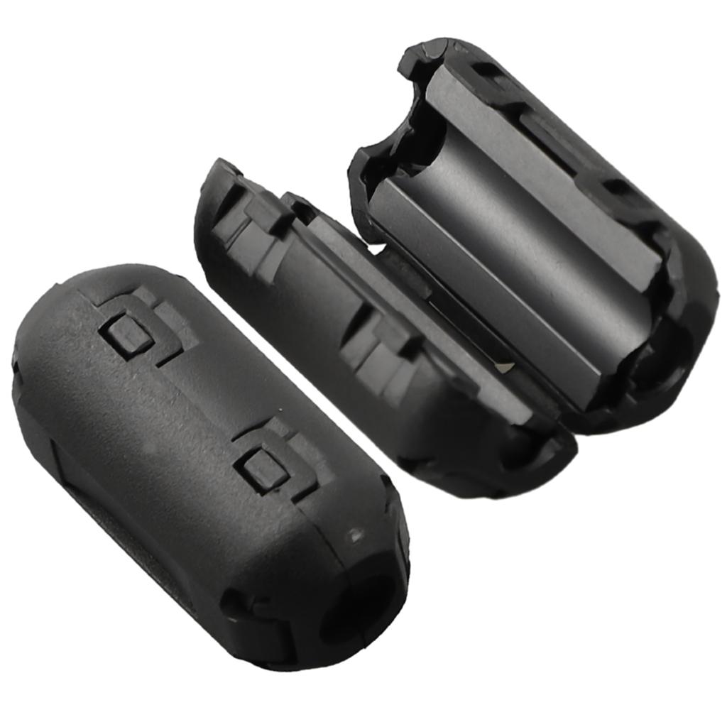 2/5pcs 5mm Ferrite Core Noise Suppressor Filter Ring Cable Clip On Wire RFI E-MICable Clamp Electrical Equipment Supplies