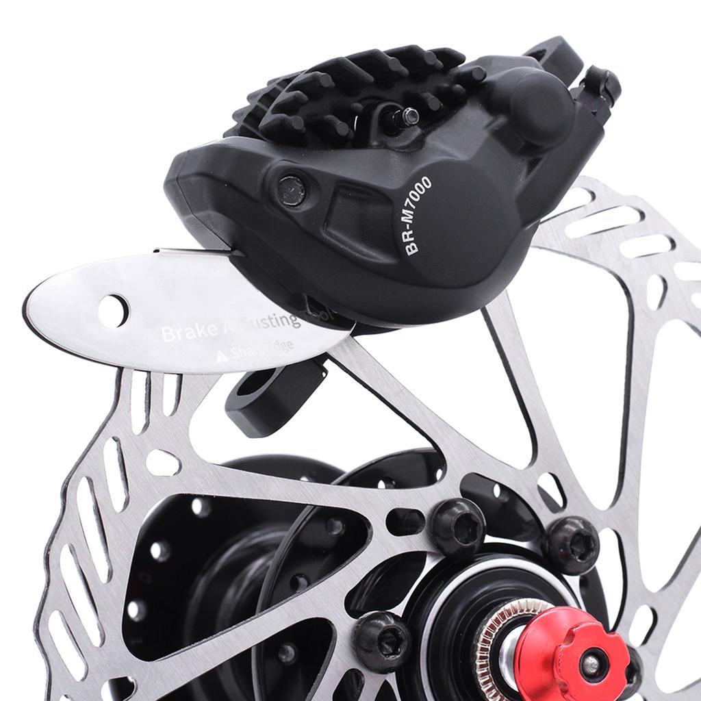Cycle Disc Brake Pad and Rotor Alignment Tool Stainless Steel Bike Disc Brake Pad Adjustment Tool