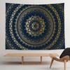 Large Golden Ombre Mandala Wall Tapestry Traditional Indian Hippie Room Decoration Oriental Artist Indian Bedroom Hanging