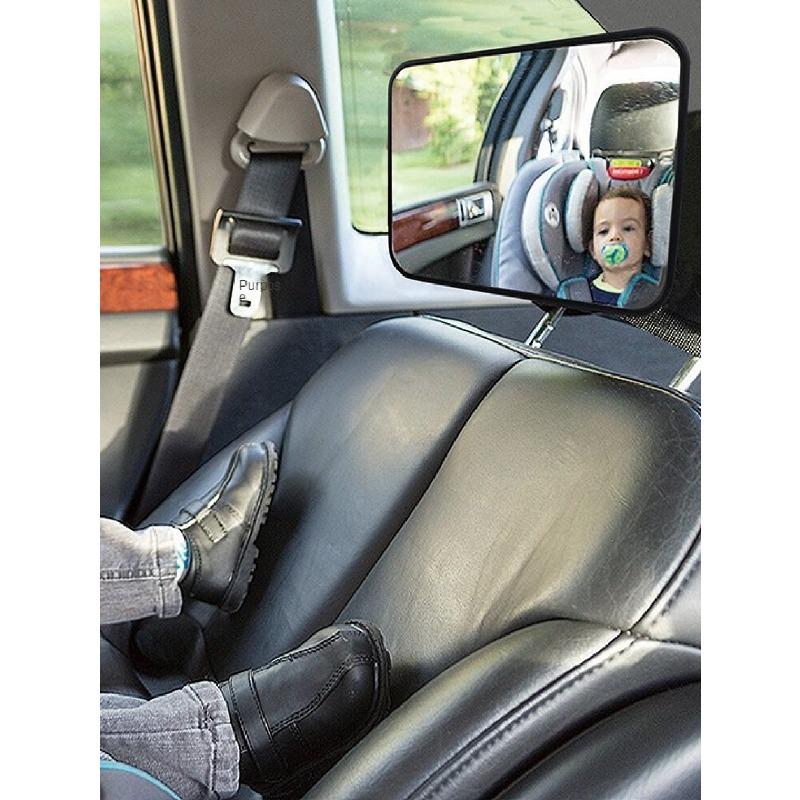 Car Rearview Mirror Rear Seat Mirror Child Seat Headrest Mounting Mirror Monitor Square Car Baby Mirror