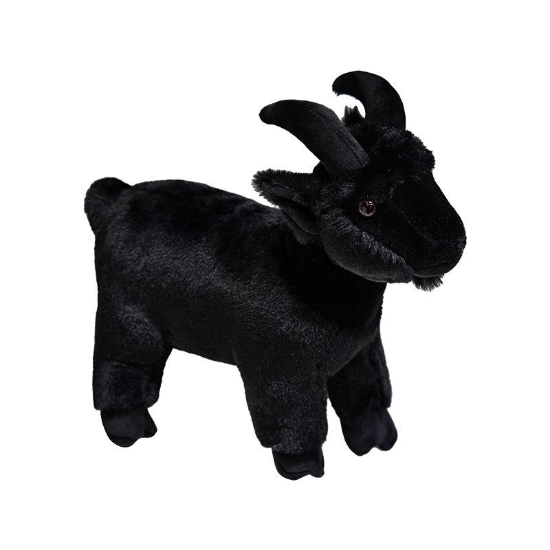 Adorable Black & White Sheep Zodiac Plush Toy