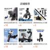 Aluminum Motorcycle Windshield Mount Clamp Action Camera Gopro Compatible 360 Rotating Handlebar Bracket