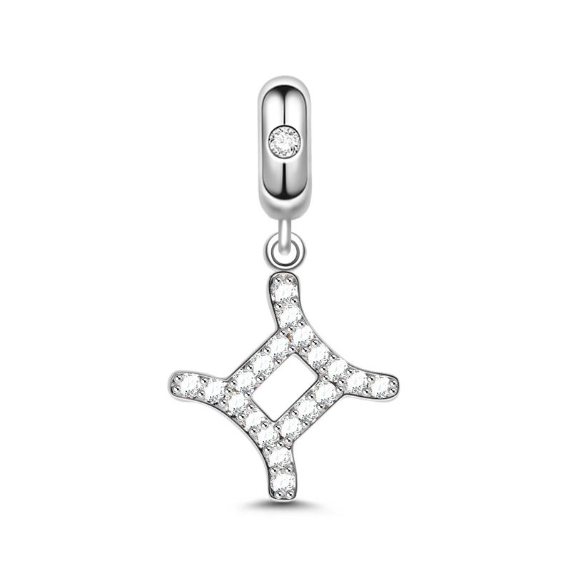 Neuer Kupferanhänger Zeichentrickserie der zwölf Tierkreiszeichen DIY feine Perle passend Original Anhänger Charms Armband für Frauen