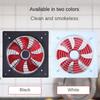Household Suction Fan Powerful Window Style Ventilation Fan Silent Exhaust Fan Kitchen Range Hood Exhaust Machine