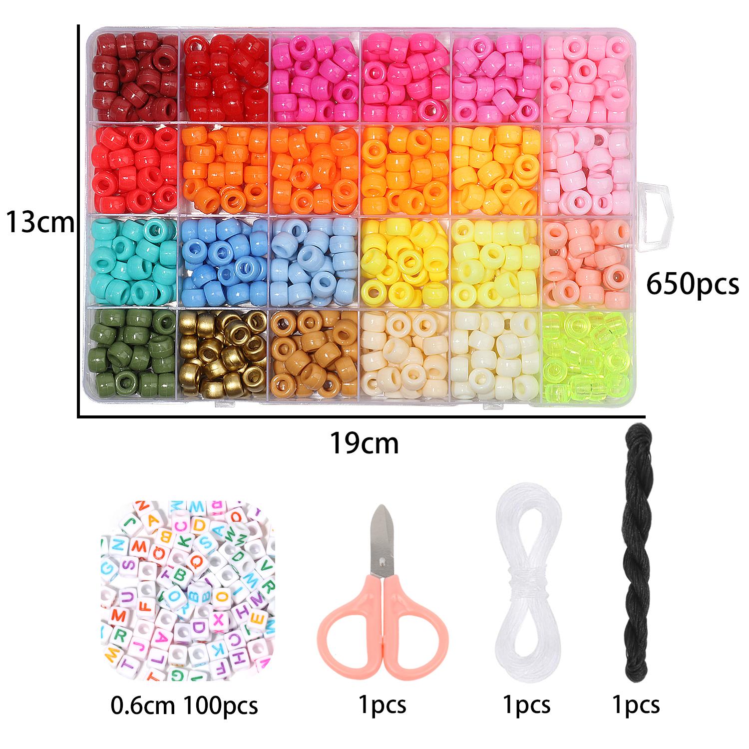 

1 компл., 480 шт./кор., 24 сетки, набор бусин пони для изготовления ювелирных изделий, набор из 6 стилей конфетных бусин, акриловые радужные бусины для изготовления браслета, ожерелья, цепочки, 19cmx13cm