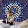 Mandala Tapestry Wall Hanging Boho Decor Wall Cloth Tapestries Psychedelic Hippie Night Moon Tapestry Mandala Wall Carpet