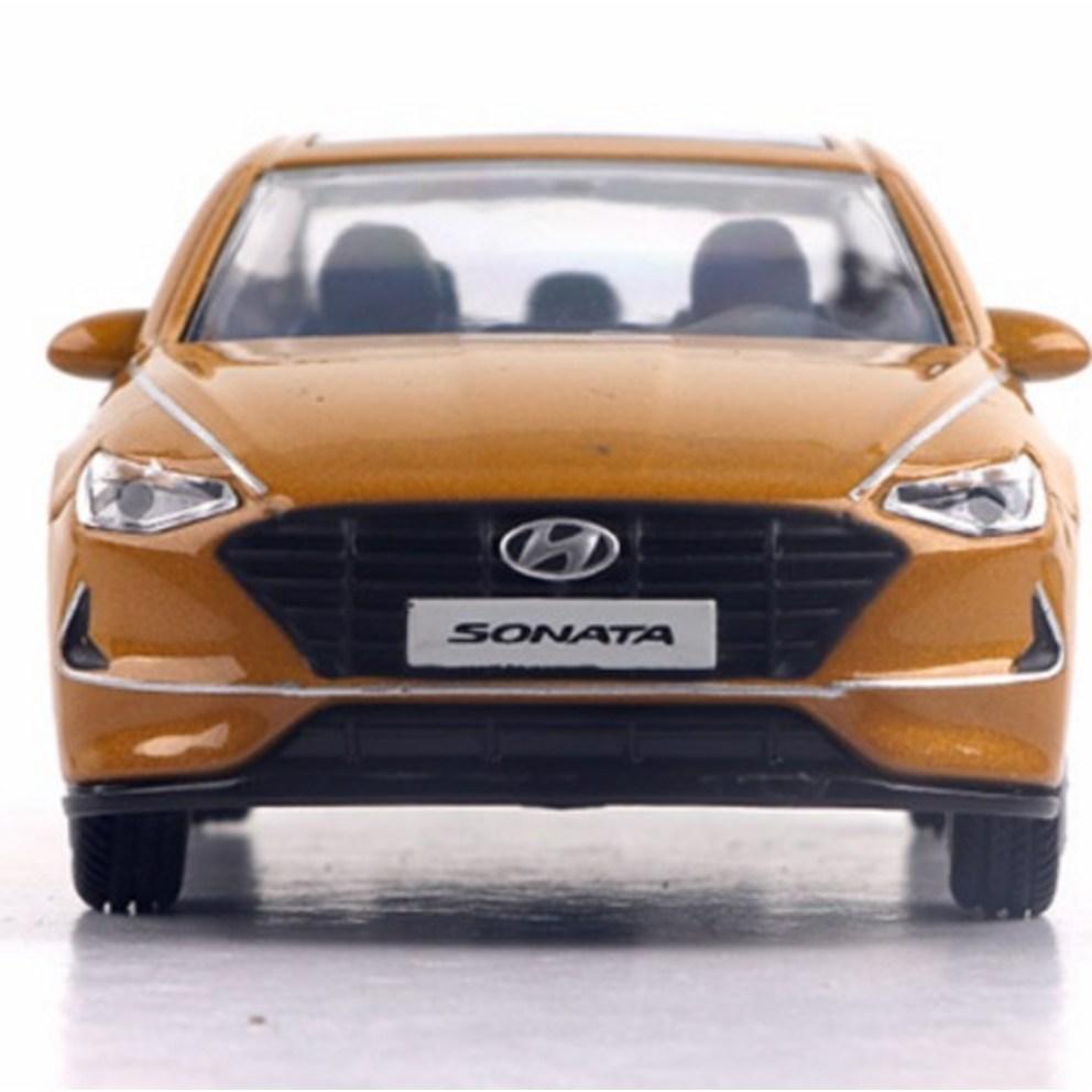WELLY Hyundai Sonata DN8 Kovový model auta - Zlatá