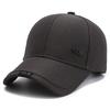 Casual Mens Adjustable Baseball Cap With Sunblock For Fall Winter Season