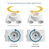 Universal Pool Water Jet Nozzle With Multiple Angles Adjustment Rotatable Pool Massage Nozzle for Swimming Pool
