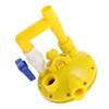 2 Way Recoil Pressure Regulator Automatic Increasing Reducing Valve for Chicken Duck Rabbit G3 4in