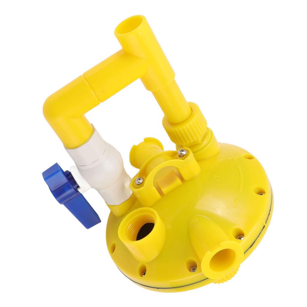 2 Way Recoil Pressure Regulator Automatic Increasing Reducing Valve for Chicken Duck Rabbit G3 4in