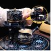 Jingdezhen Gilded Tuberose Ceramic Tea Set