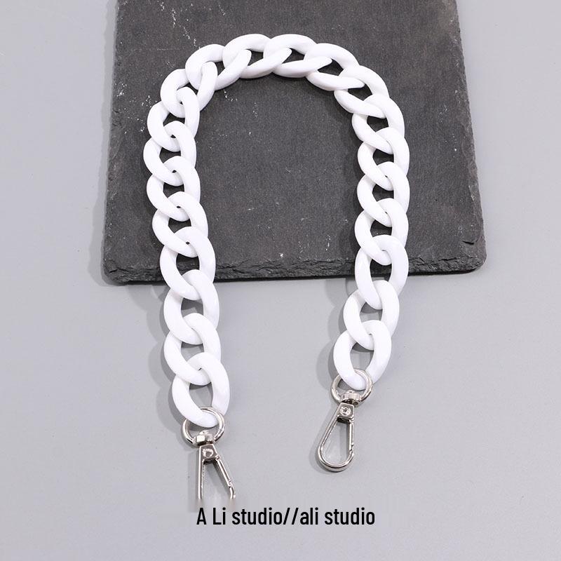 Multi-color Acrylic Chain: Versatile Bag Strap, Phone Lanyard, and Crossbody Accessory