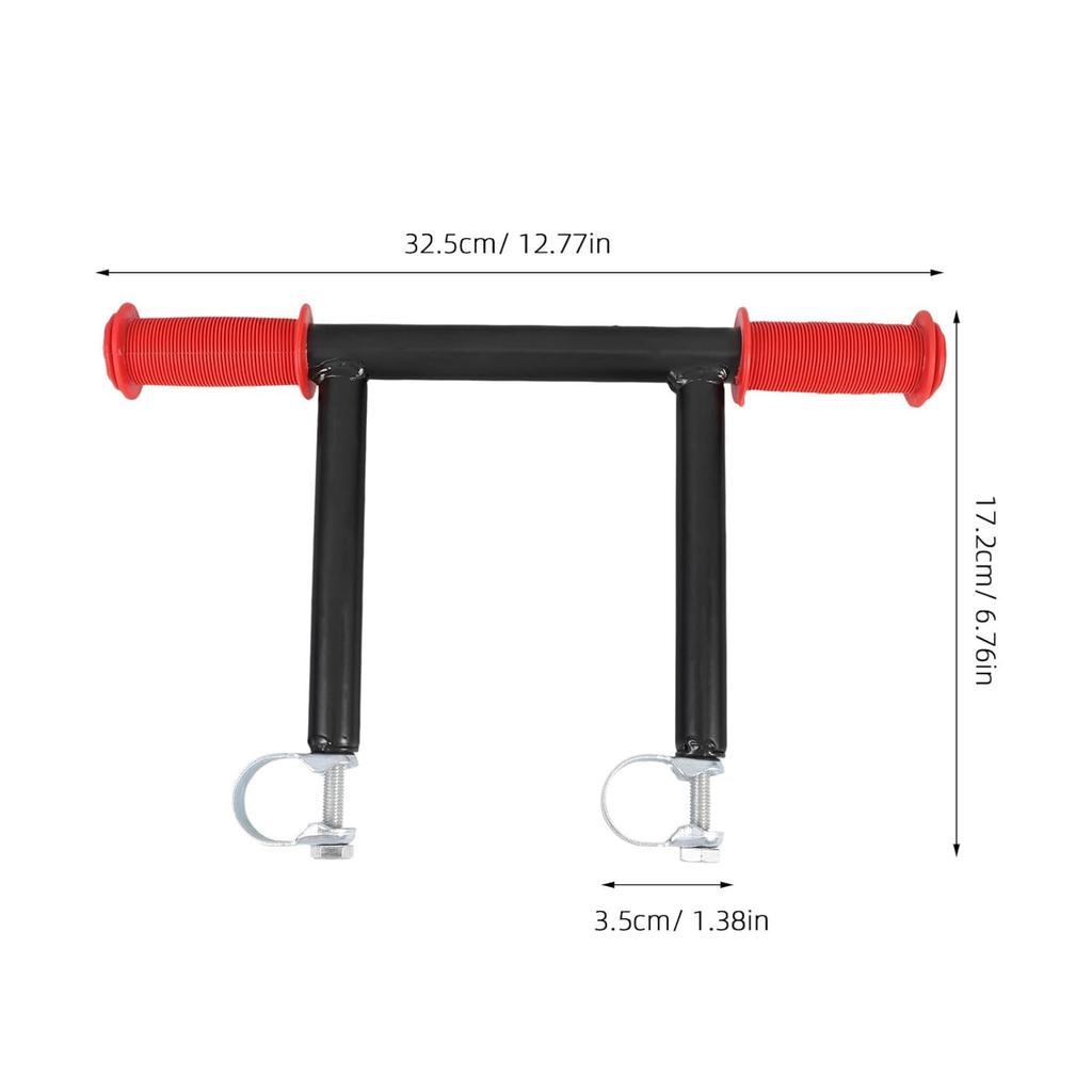 Cart Push Handle Ergonomic Replacement Trolley Handle Wagon Trolley Cart Attachment