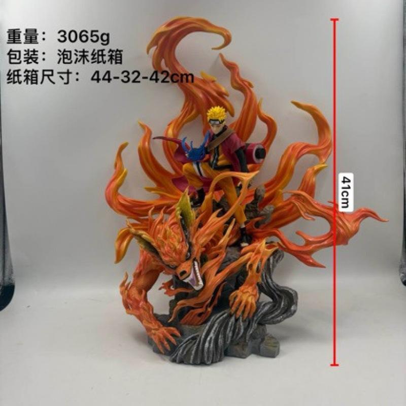 Qi Mingjia Super Handsome Animation Ten Years Bairen Nine Tails Naruto Limited Model Ornament Figure