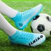 High-top foreign trade football shoes men's sports football shoes broken nails spikes student non-slip football game training shoes