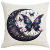Fantasy and Mysterious Moon Printed Sofa Pillow Living Room Decorative Seat Cushion Pillow
