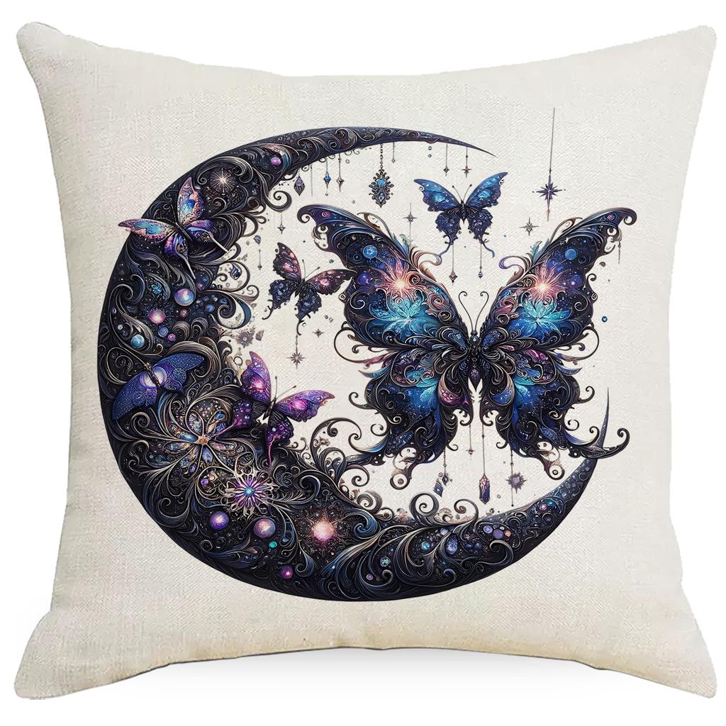 Fantasy and Mysterious Moon Printed Sofa Pillow Living Room Decorative Seat Cushion Pillow