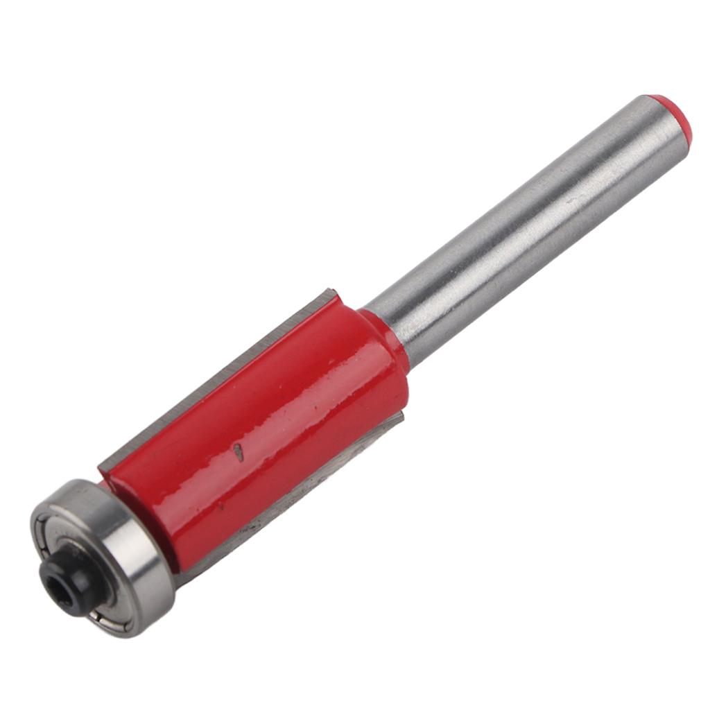 1x 14"" Straight Shank Router Bits Bearing Flush Trim Bit 12mm