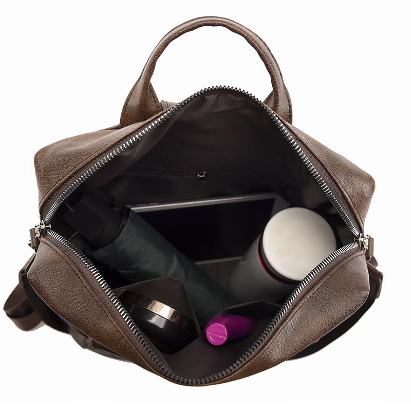 Женский рюкзак из мягкой кожи — фото 5