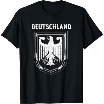 Deutschland Germany Eagle Nationalism Symbol Men Women T-Shirt(1)