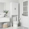 Toilet Cabinet HOORN White 66 X 25.5 X 190 Cm Engineered Wood