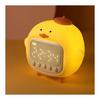 Table Lamp, Nursing Light, Alarm Clock Included, Indirect Lighting, Night Light, Rechargeable LED Lamp, Stylish, Cute, Duck, Silicone Material,